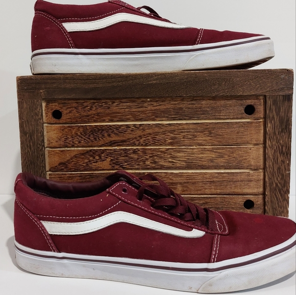 Vans | Shoes | Mens 2 Burgundy Vans Old 